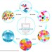 O&O smart Water Beads 0.5Ib 20,000 Beads Transparent Non-Toxic Jelly Pearls for Soothing Spa Refill Kids Tactile Sensory Toys Plant Vase Filler Wedding and Home Decor 8 Pack Rainbow Waterbeads B07M7JQX46